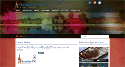 Desktop Screenshot of mandalayfm.com